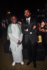 Ilaiyaraaja, Dhanush at Shamitabh music launch in Taj Land